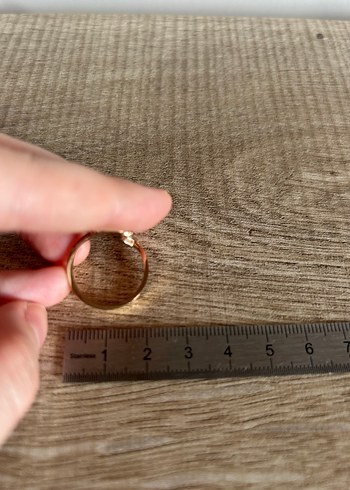 Düğmeli Altın Yüzük - Görsel 8