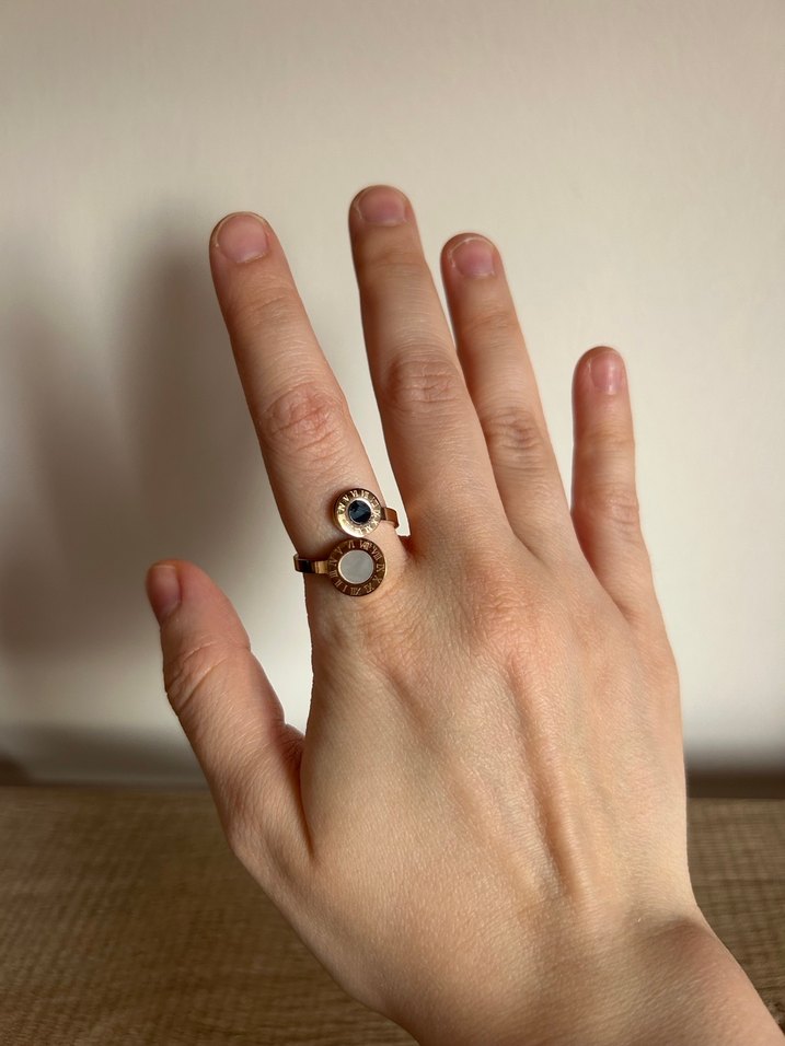 Düğmeli Altın Yüzük - Görsel 2