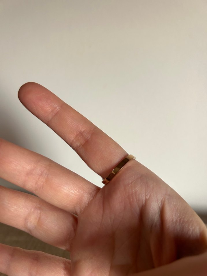 Düğmeli Altın Yüzük - Görsel 3