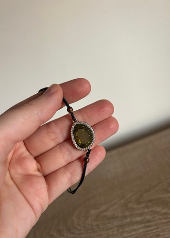 Bohem Tarzı Boncuklu yeşil Bileklik - Görsel 2