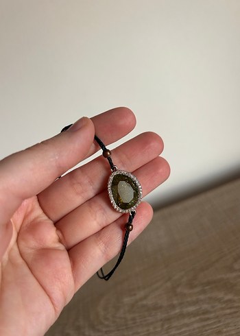 Bohem Tarzı Boncuklu yeşil Bileklik - Görsel 4