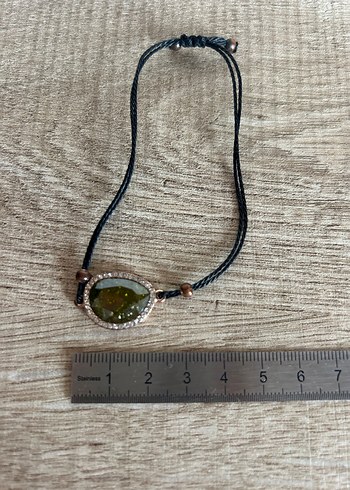 Bohem Tarzı Boncuklu yeşil Bileklik - Görsel 8