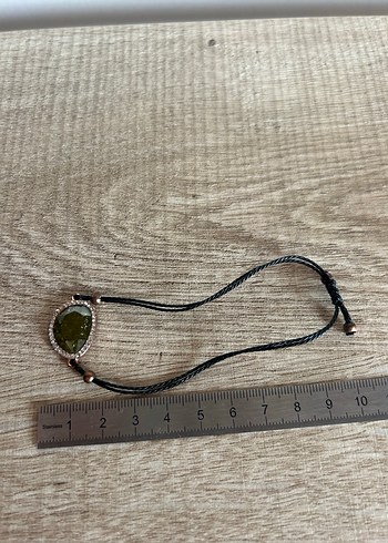 Bohem Tarzı Boncuklu yeşil Bileklik - Görsel 7