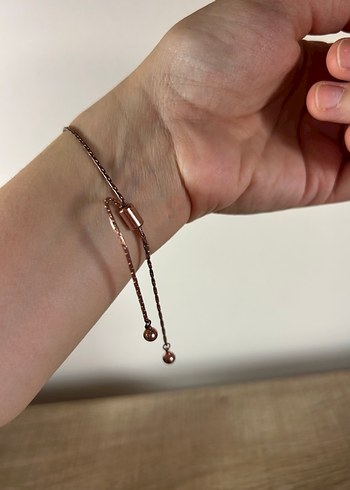 Turkuaz Boncuklu Minimalist Bileklik - Görsel 3