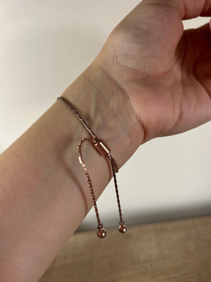 Turkuaz Boncuklu Minimalist Bileklik - Görsel 5