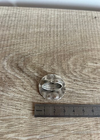 Minimalist Düğmeli Bohem Kadın Yüzük - Görsel 8