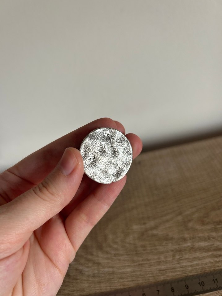 Minimalist Düğmeli Bohem Kadın Yüzük - Görsel 5