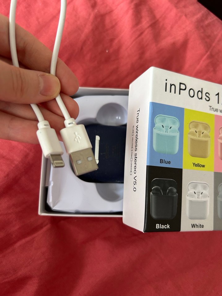 Mavi inPods12 Simple Kablosuz Kulaklık - Görsel 5