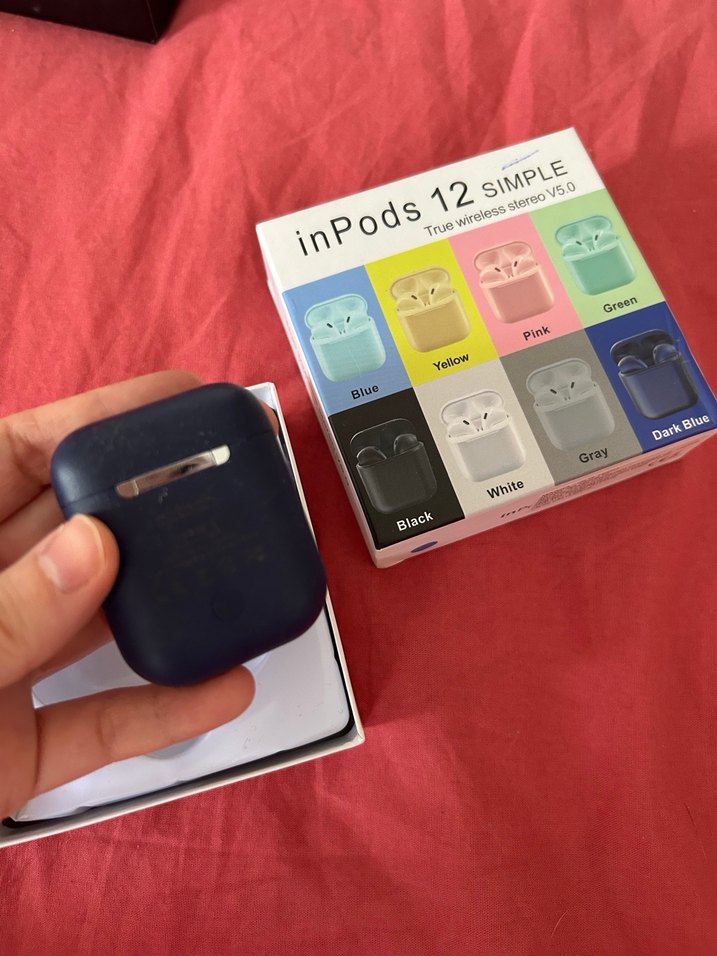 Mavi inPods12 Simple Kablosuz Kulaklık - Görsel 2