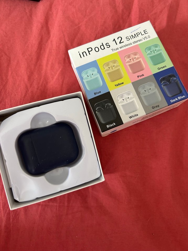 Mavi inPods12 Simple Kablosuz Kulaklık - Görsel 3