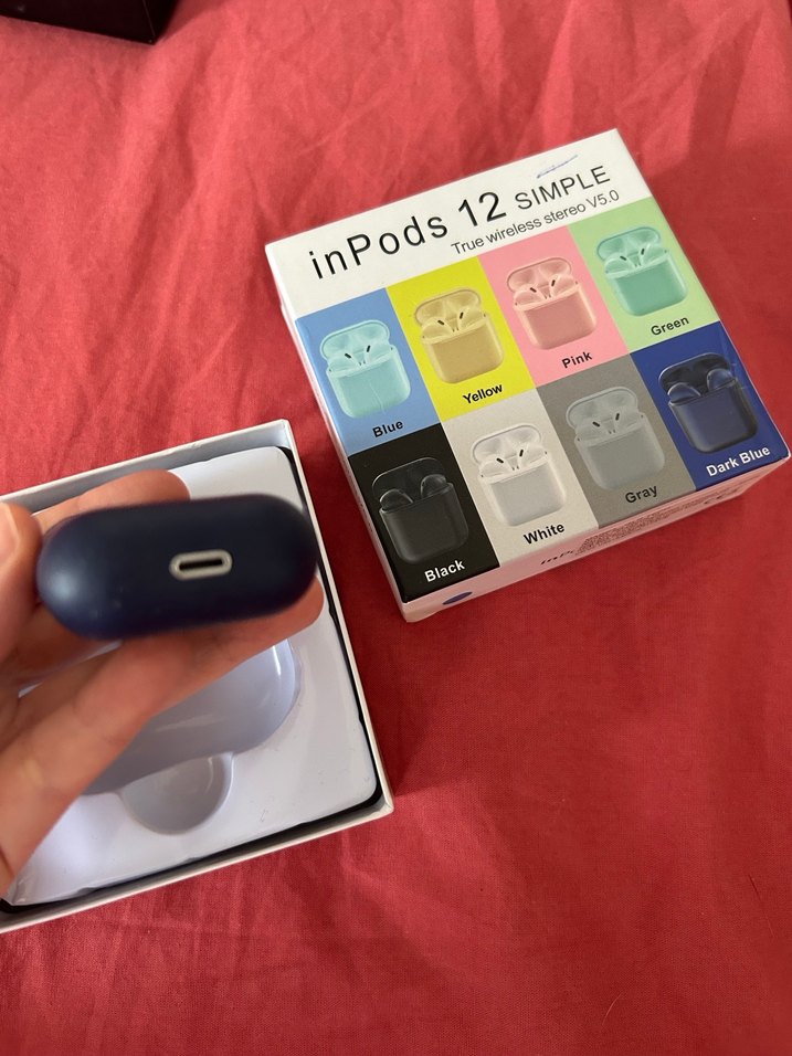 Mavi inPods12 Simple Kablosuz Kulaklık - Görsel 4