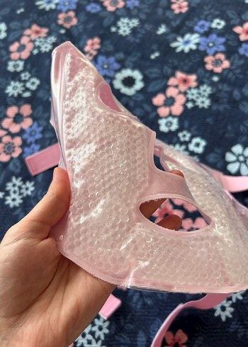 Ayarlanabilir Pembe Yüz Maskesi - Görsel 3