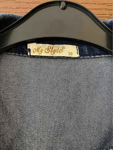 38 Beden Crop kot ceket