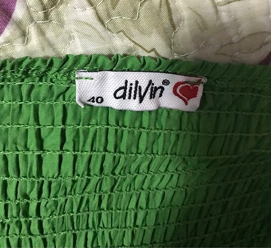40 Beden yeşil Renk Elbise