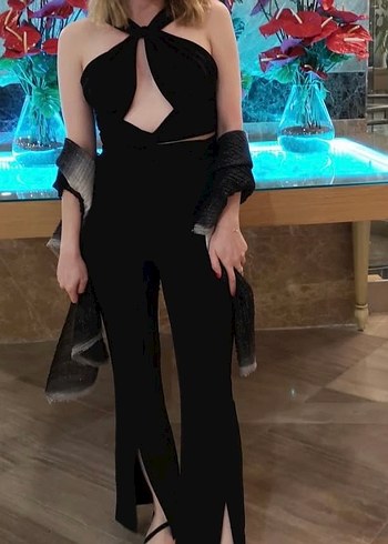 Siyah Drapeli çıtçıtlı bluz - Görsel 4