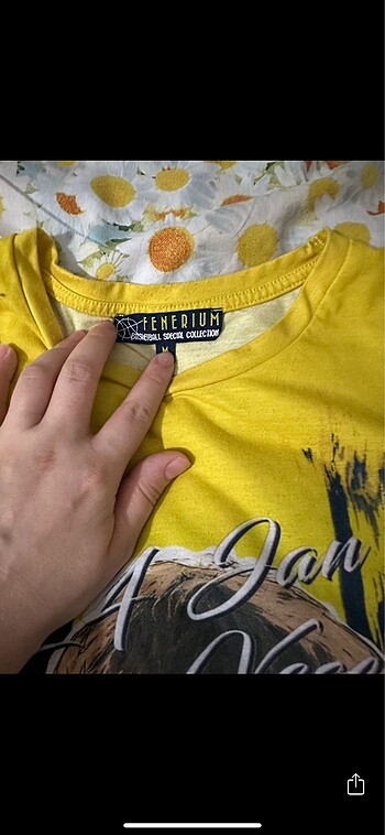m Beden Fenerbahçe baskılı tshirt
