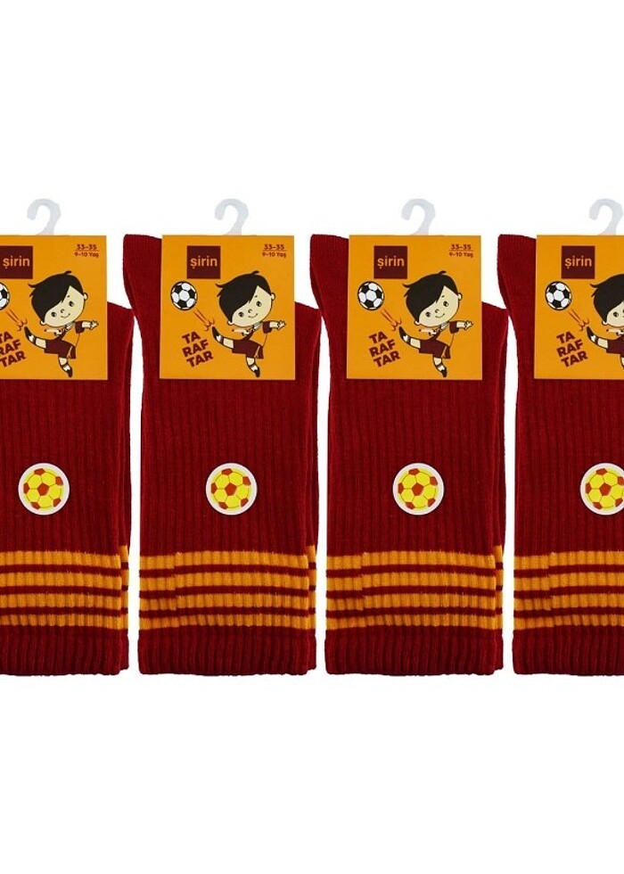Galatasaray Spor Çorabı 3 Adet  - Görsel 2