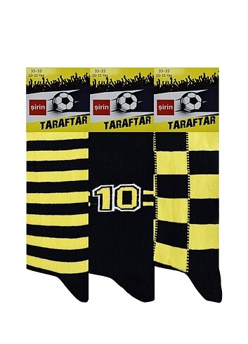 Fenerbahçe Taraftar Çorabı 3 Adet