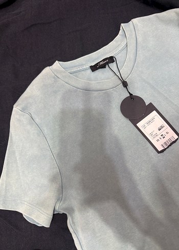 Mavi Jeans mavi Kısa Kollu Pamuklu Tişört