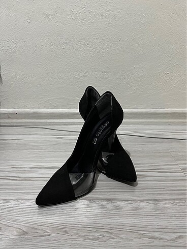 Siyah Topuklu Ayakkabı Stiletto