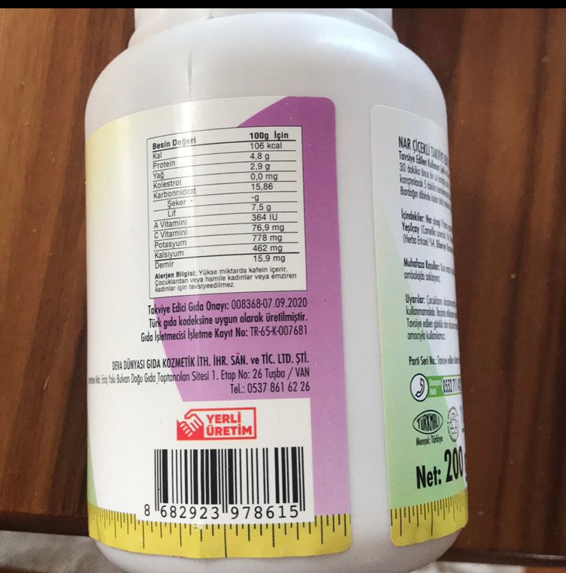 Nar Çiçeği Minceur zayiflama - Görsel 2