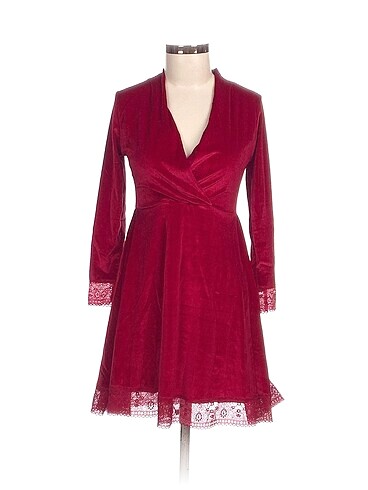 Vintage Love Kısa Elbise %70 İndirimli.
