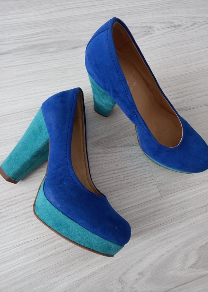 Platform topuklu ayakkabı  - Görsel 3