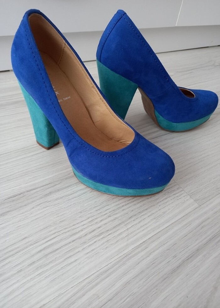 Platform topuklu ayakkabı  - Görsel 2