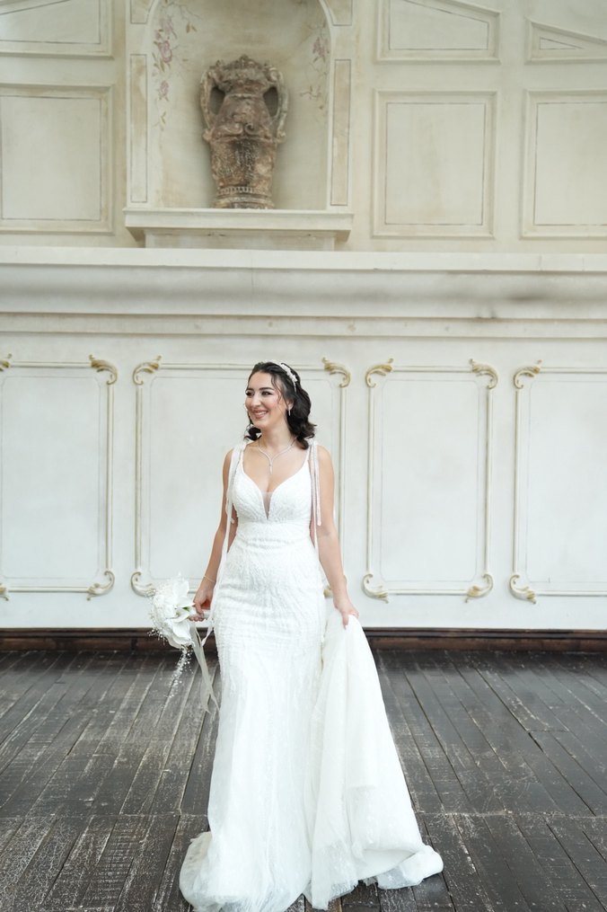 Aysira balık model gelinlik - Görsel 4