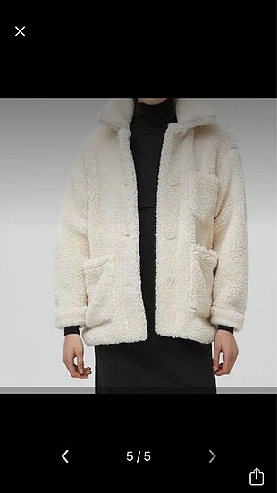 Pull & Bear Peluş Mont