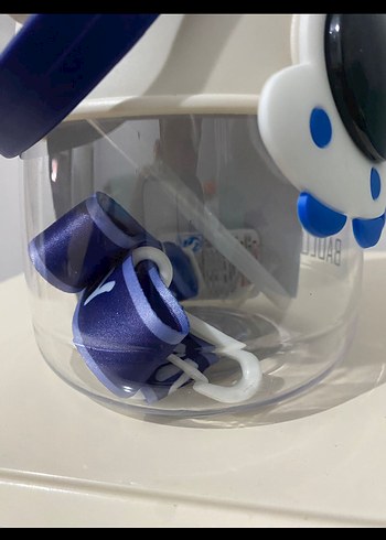 1200 ml Mavi Çocuk Termos Matara - Görsel 3