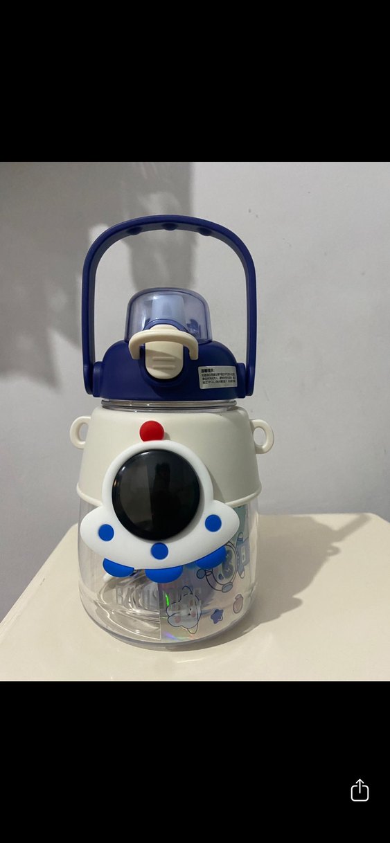 1200 ml Mavi Çocuk Termos Matara - Görsel 5