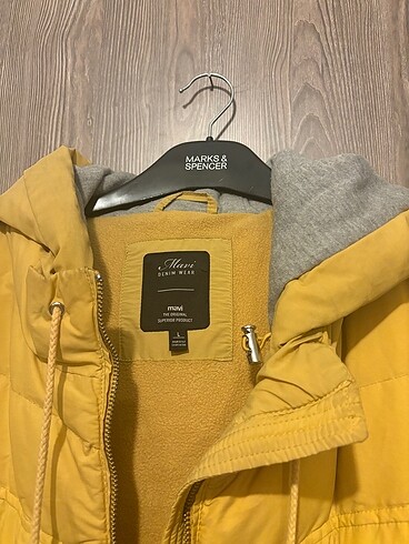 Mavi Jeans Mavi sarı renkli mont