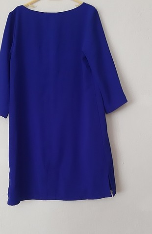 38 Beden mavi Renk kısa elbise 