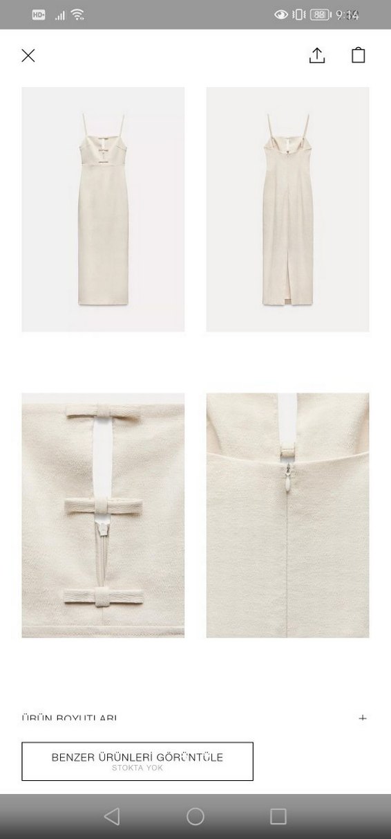 Beyaz Midi nişan nikah isteme  kalem Elbisesi - Görsel 2