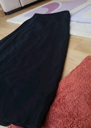 Siyah Uzun Kadın Etek kalem setrms - Görsel 5