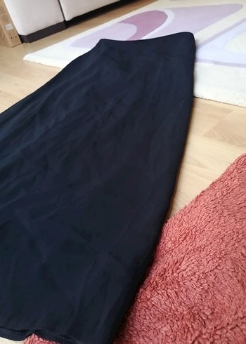 Siyah Uzun Kadın Etek kalem setrms - Görsel 4