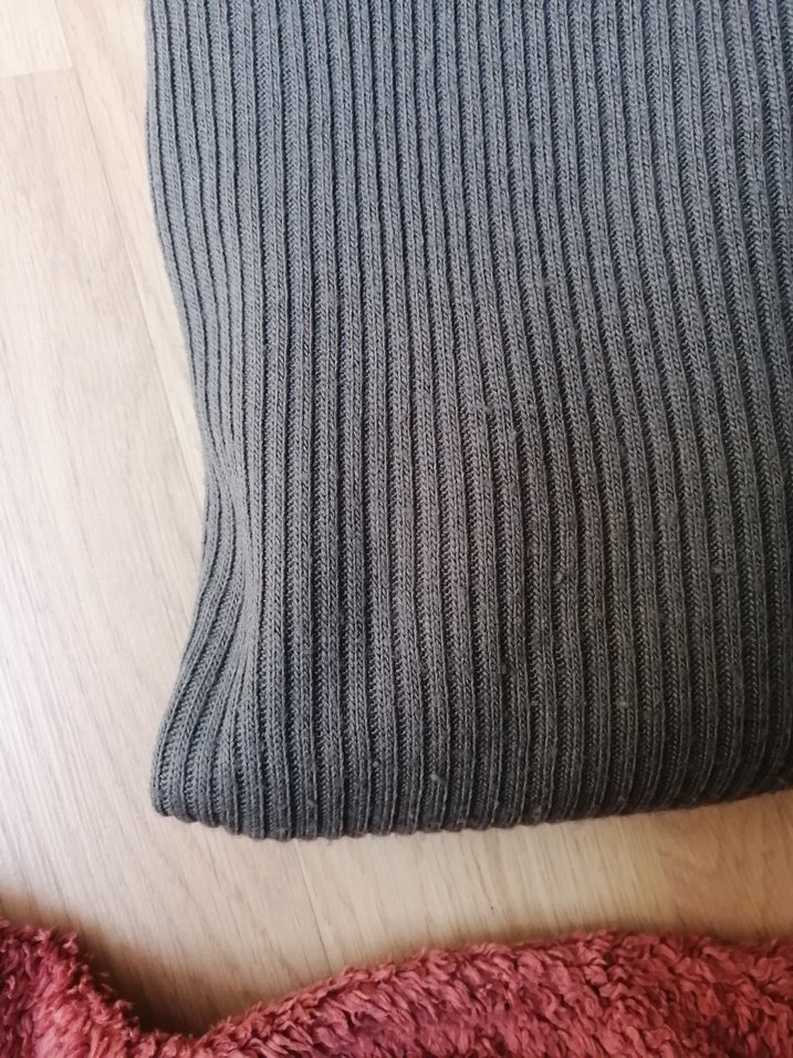 Haki Kadın Uzun Kollu Uzun Elbise - Görsel 5