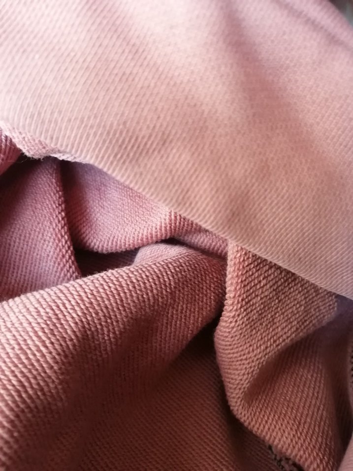 Kızlar için Pembe somon Bisiklet Yaka Sweatshirt - Görsel 5