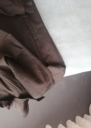 Siyah Uzun Kadın Kaban mont parka mihrinisa - Görsel 3