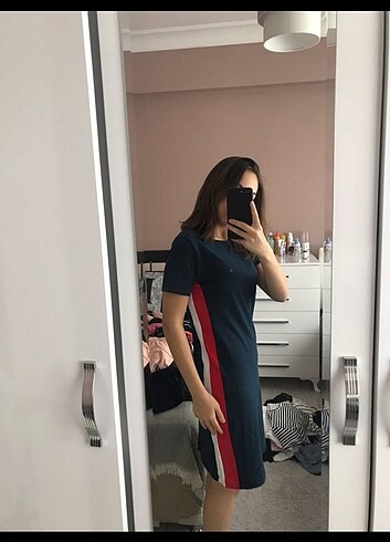 Tommy hilfiger lacoste mini elbise 