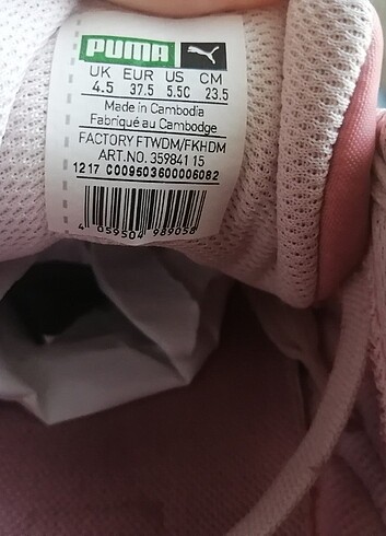Puma roma pembe spor ayakkabı 