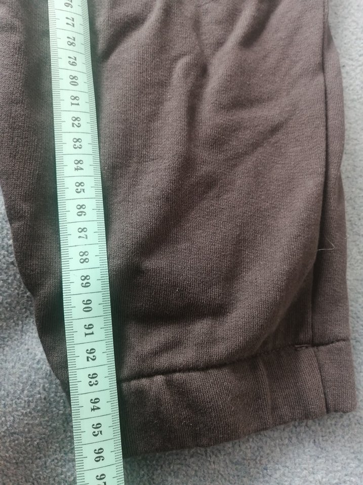 Gri Erkek Rahat Kesim Pantolon jogger eşofman - Görsel 5