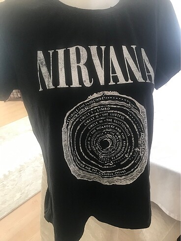 Koton Nirvana baskılı koton tshirt