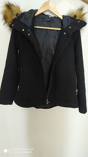 #zara tüylü mont