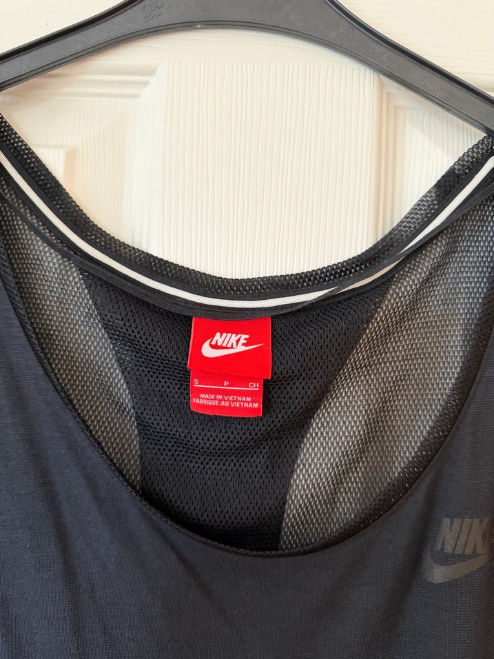 Siyah Kadın Salaş Çift Katlı Spor Tişört - Görsel 3