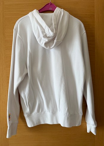 Beyaz Nike Kapüşonlu Sweatshirt - Görsel 2