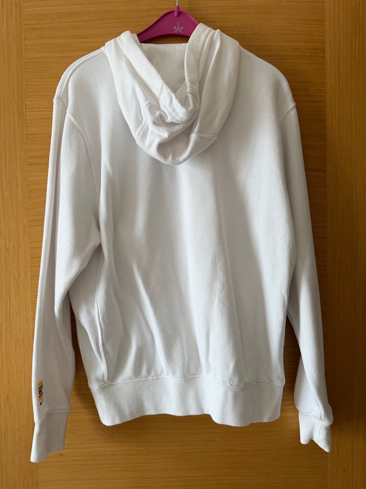 Beyaz Nike Kapüşonlu Sweatshirt - Görsel 2