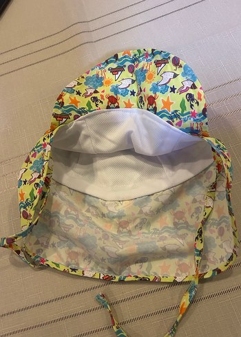 Renkli Desenli çocuk bebek deniz şapkası - Görsel 4