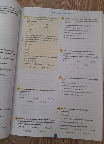  11. Sınıf kimya soru bankası 